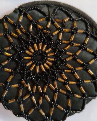 ORIGINALE PORTAMONETE ROTONDO DONNA ART DECO’