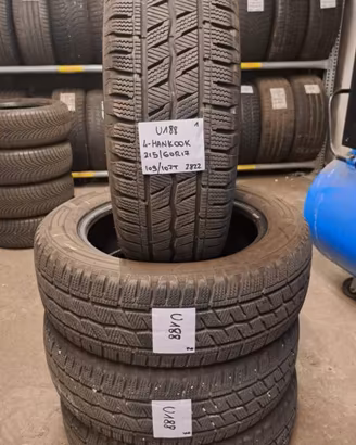 4 - HANKOOK RW12 WINTER I*CEPT 215/60R17 109/107T