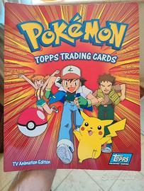 Album completo originale Topps Pokemon Serie1 1999