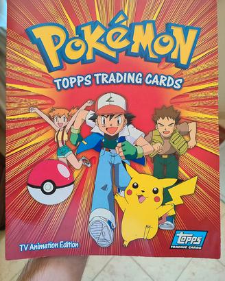Album completo originale Topps Pokemon Serie1 1999
