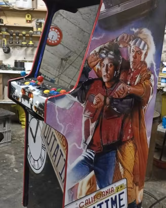 Cabinato Arcade Artigianale – Stile Retro Gaming