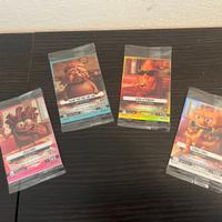 Brainrot Roadhouse Set completo 4 carte sigillate