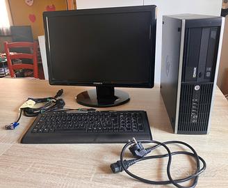 PC DESKTOP + schermo + tastiera