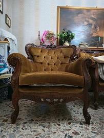 Poltrona Reale in Stile Barocchetto / Luigi Filipp