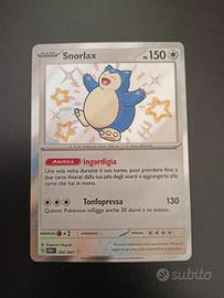 Pokémon carta Snorlax shiny rare 