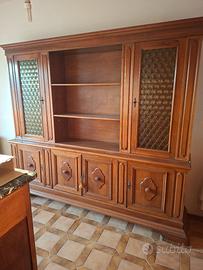 credenza libreria vintage 