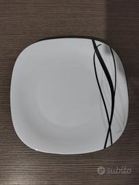 Piatto Design Bormioli Rocco Parma Flow Black