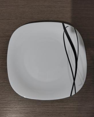 Piatto Design Bormioli Rocco Parma Flow Black