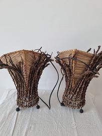 Abat-jour in materiali naturali