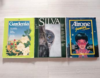 3 Riviste N. 1 A. '80 Gardenia/Silva/Airone Junior