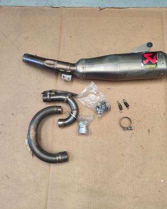 Scarico completo AKRAPOVIC' YAMAHA YZ250F