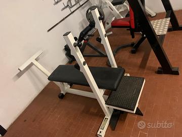 Panca piana technogym, attrezzatura da palestra