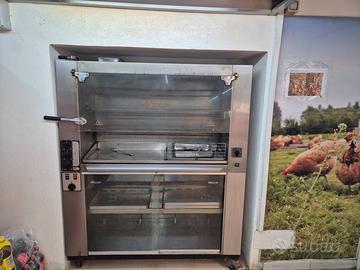 Girarrosto per polli allo spiedo 3 stecche + kappa