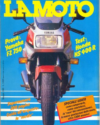 Rivista LA MOTO numero 5 anno 1985