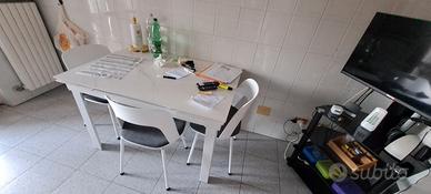  tavolo da cucina allungabile + 4 sedie