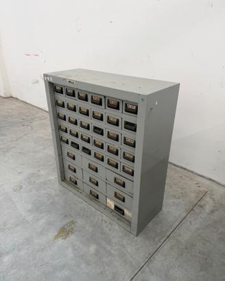 Cassettiera in metallo industriale officina fami