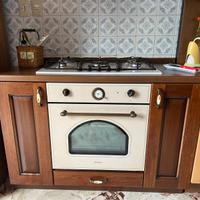 Monoblocco piano cottura + forno + cappa