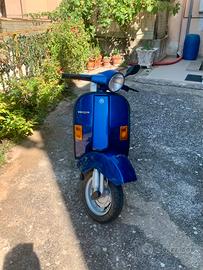 Vespa 50 pk xl -86 libretto originale blu metalliz