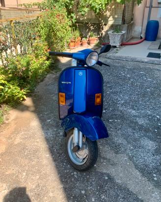Vespa 50 pk xl -86 libretto originale blu metalliz