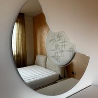 Specchio Scornice di Nanda Vigo per Glass