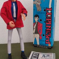 Lupin III action figure + scatola 28cm 2^ serie TV