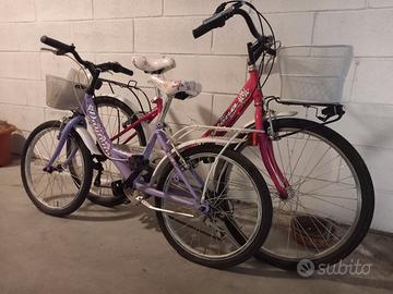 2 bici da bambina