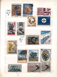 - Francobolli Italia in Album  alcune foto