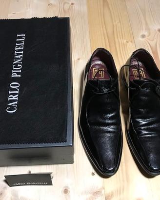 Pignatelli scarpe uomo cerimonia nere tg. 41