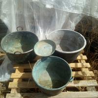 pentoloni antichi di rame