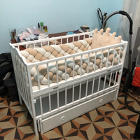 Letto-dondolo, materasso, la treccia e cuscino