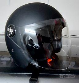 casco favoto nero opaco