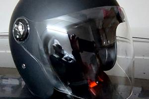 casco favoto nero opaco