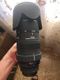 sigma 50-500 4/6.3 per Canon 