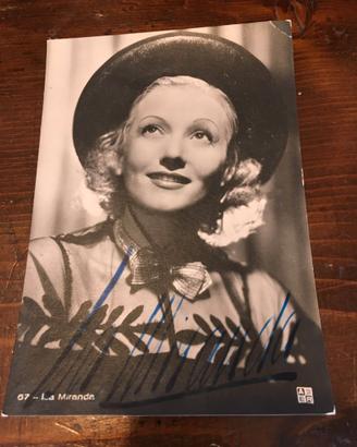 Fotografia Isa Miranda Firmata Originale Anni 40