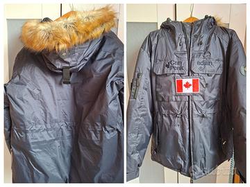 Giaccone Canadian Peak uomo taglia XL blu scuro