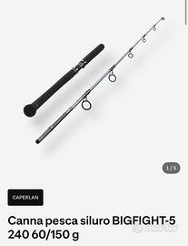 Canna pesca siluro