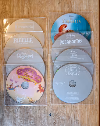 Walt Disney Lotto 8 Dvd originali in bustina