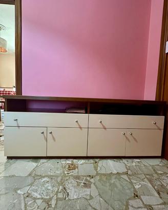 Mobile basso porta TV / credenza moderna