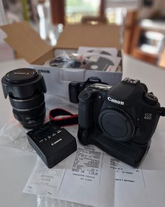 Reflex Canon eos 60D kit con accessori 