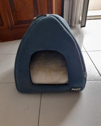 Cuccia coniglio nano in pile