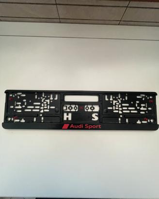 Portatarga Audi sport