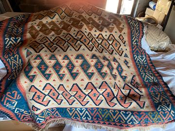 Vecchio tappeto Kilim persiano (prov di Fars)