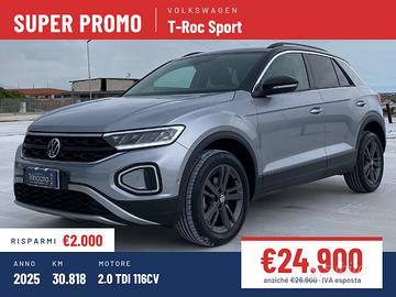 Volkswagen T-Roc Sport 2.0 TDI 116CV