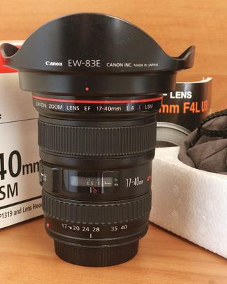 Canon EF 17-40 F. 4 L USM