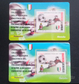 Francobolli Scudetto Milan 2003/2004