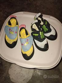 scarpette arrampicata misura 32-34