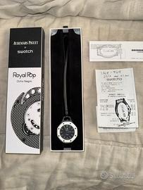 SWATCH x AUDERMARS PIGUET OCHO NEGRO NEW FULL SET