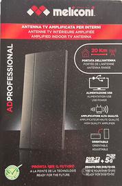 Antenna TV amplificata per interni Meliconi