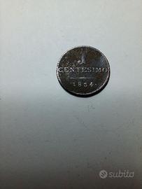 1 Centesimo 1834 Milano