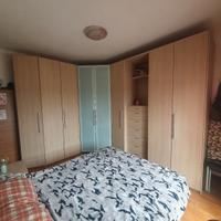 armadio ad angolo con cabina